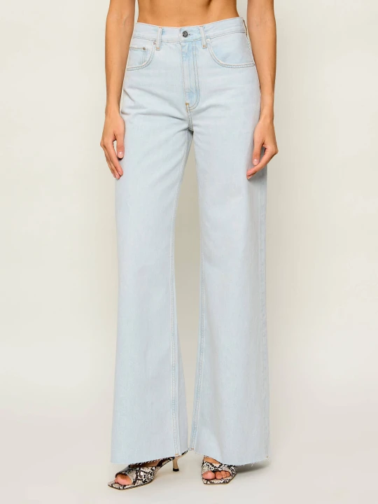 Zdjęcie produktu Anine Bing Jeansy Lewis | flare fit błękitny