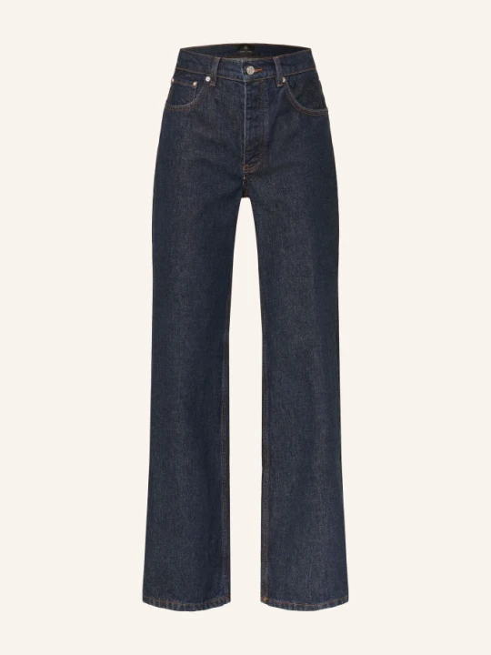 Zdjęcie produktu Anine Bing Jeansy Wide Leg Hugh blau WASHED BLUE UNWASHED BLUE