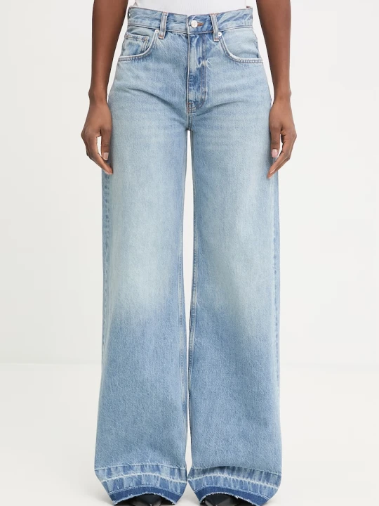 Zdjęcie produktu Anine Bing Lewis jeansy wide leg damskie
