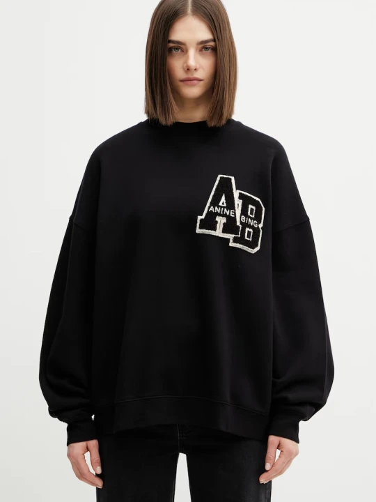Zdjęcie produktu Anine Bing Miles bluza oversize bawełniana damska