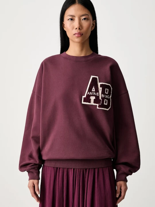 Zdjęcie produktu Anine Bing MILES bluza oversize bawełniana damska