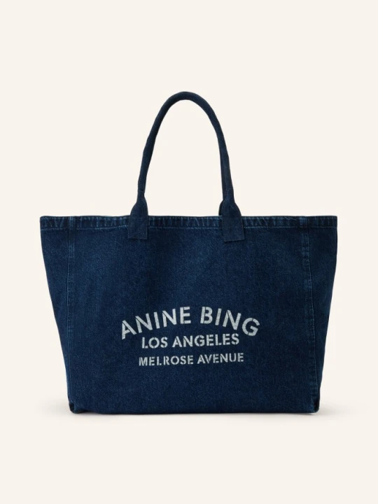 Zdjęcie produktu Anine Bing Shopperka Leo blau GRANATOWY