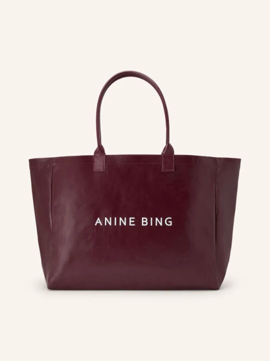 Zdjęcie produktu Anine Bing Shopperka rot CIEMNOCZERWONY