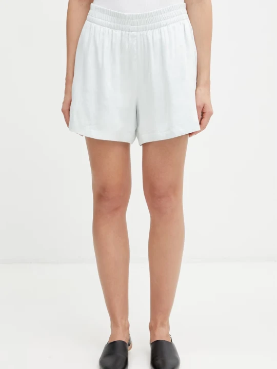 Zdjęcie produktu Anine Bing szorty damskie z lyocellem KAM SHORT - SPRING MINT