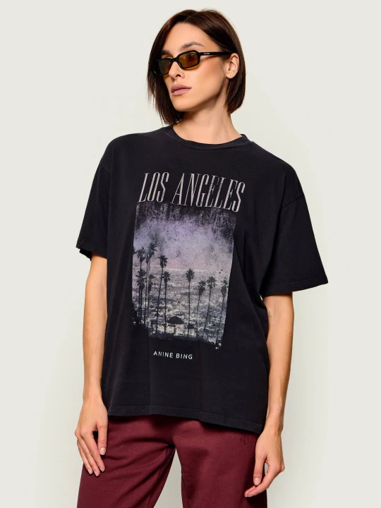 Zdjęcie produktu Anine Bing T-shirt Cade | Loose fit czarny