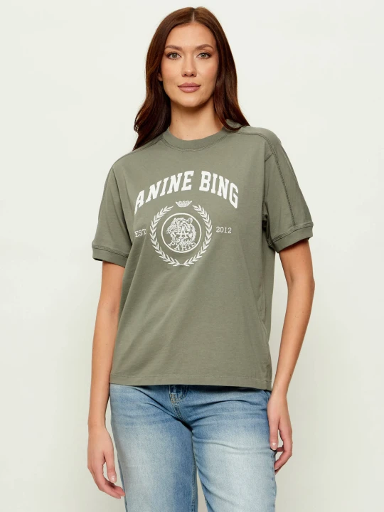 Zdjęcie produktu Anine Bing T-shirt JAYLIN | Relaxed fit zielony