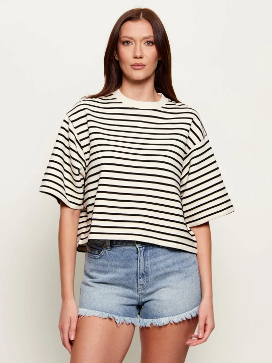 Zdjęcie produktu Anine Bing T-shirt MYERS | Relaxed fit beżowy