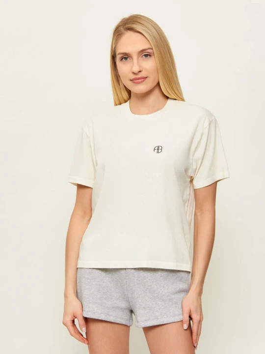 Zdjęcie produktu Anine Bing T-shirt WAGNER | Regular Fit ecru