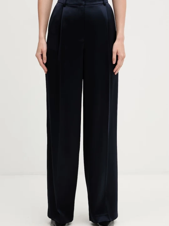 Zdjęcie produktu Anine Bing TRENT TROUSER - NAVY spodnie z wiskozy damskie