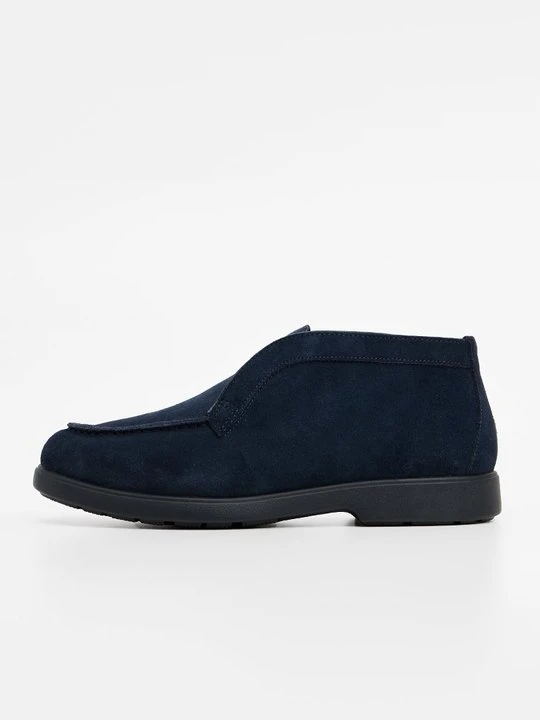 Zdjęcie produktu Botki do kostki Geox niebieski denim