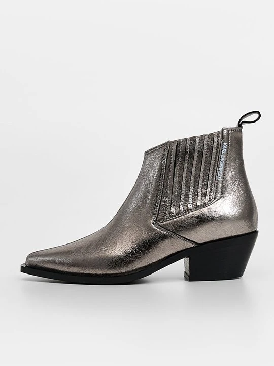 Zdjęcie produktu Botki do kostki KARL LAGERFELD czerwony