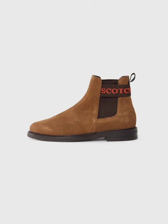 Zdjęcie produktu Botki do kostki Scotch & Soda koniakowy