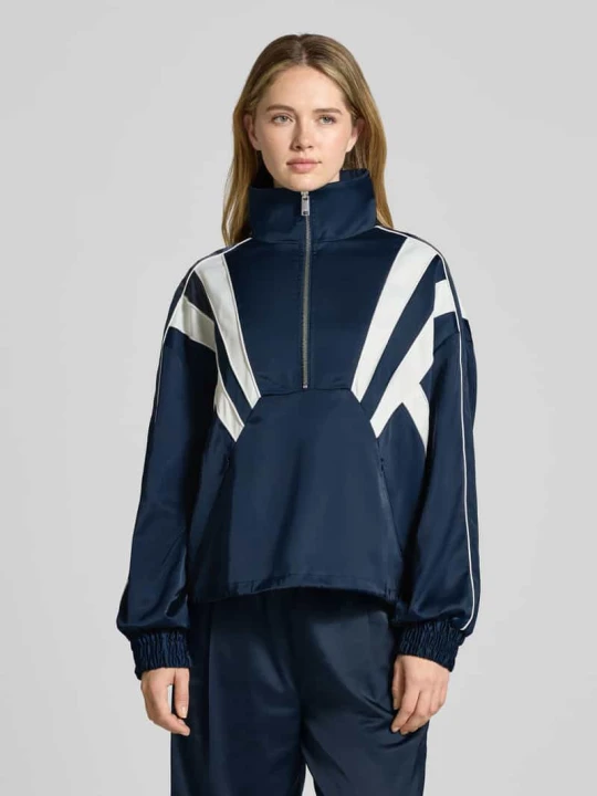 Zdjęcie produktu Anorak w kroju regular fit z dodatkiem wiskozy Model 'Bicca' Gestuz Ciemnoniebieski