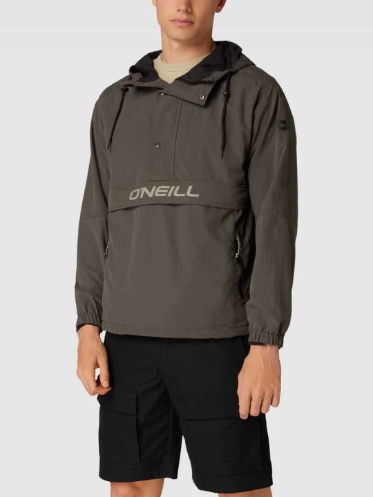 Zdjęcie produktu Anorak z nadrukiem z logo O'Neill Gliniany