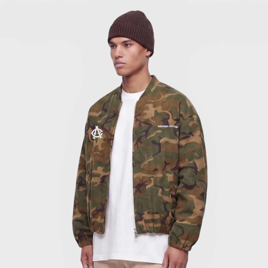 Zdjęcie produktu Another Camo Pattern Bomber Jacket Another Cotton Lab