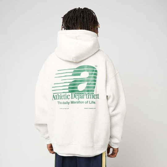 Zdjęcie produktu Athletic Department Hoodie Another Cotton Lab szary