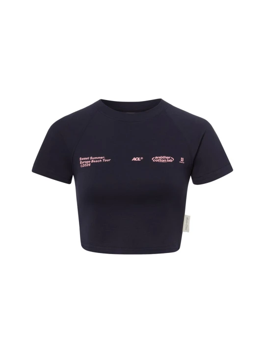 Zdjęcie produktu Another Cotton Lab Koszulka - Suenos Sol Festival Kobiety Bawełna (100%) niebieski