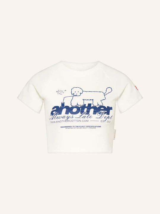 Zdjęcie produktu Another Cotton Lab Krótka Koszulka weiss BIAŁY