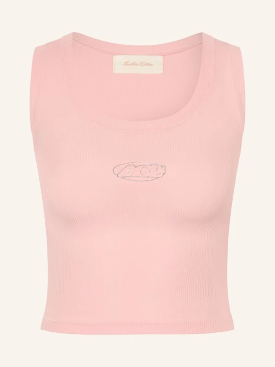 Zdjęcie produktu Another Cotton Lab Krótki Top rosa różowy
