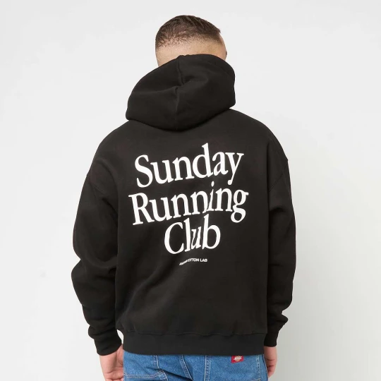 Zdjęcie produktu Sunday Running Club Oversized Hoodie Another Cotton Lab czarny