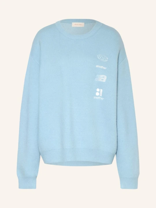 Zdjęcie produktu Another Cotton Lab Sweter Oversize Far Away From Home blau