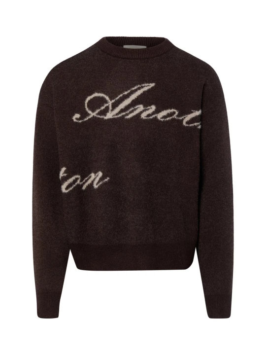 Zdjęcie produktu Another Cotton Lab sweter z dzianiny Mężczyźni brązowy