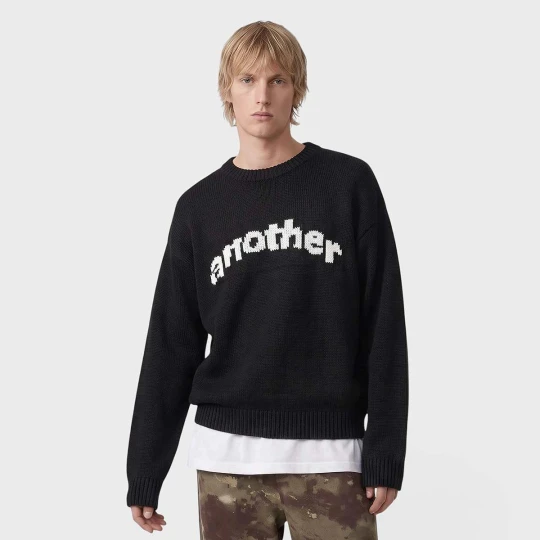 Zdjęcie produktu Another Signature Knit Sweater Another Cotton Lab czarny