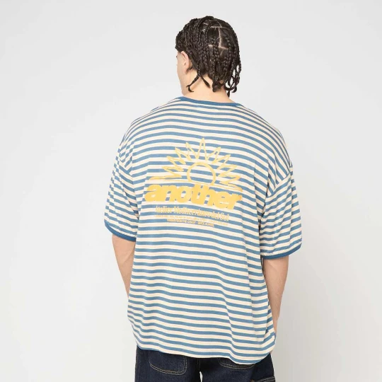 Zdjęcie produktu Another Striped T-Shirt Another Cotton Lab niebieski