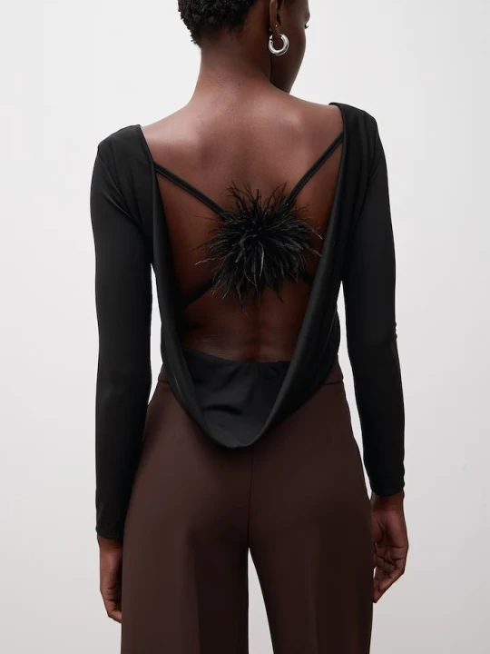 Zdjęcie produktu Answear.LAB body damskie czarny