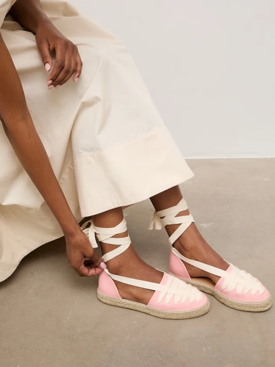 Zdjęcie produktu Answear.LAB espadryle damskie różowy