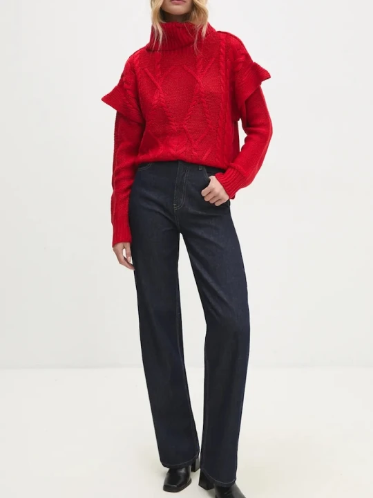 Zdjęcie produktu Answear.LAB jeansy granatowy