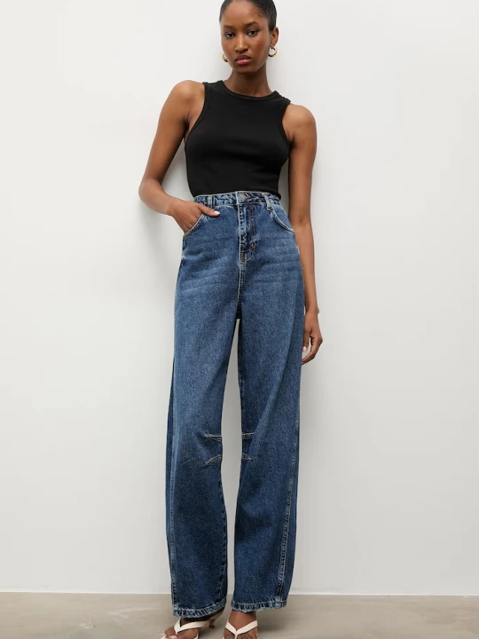 Zdjęcie produktu Answear.LAB jeansy granatowy