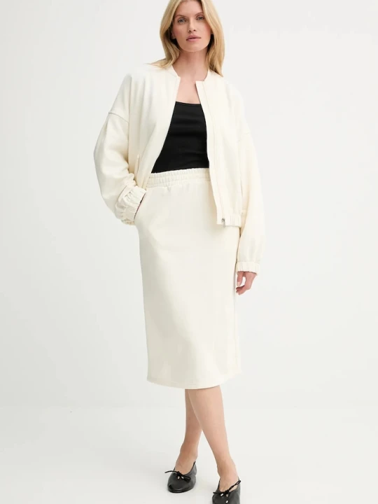 Zdjęcie produktu Answear.LAB komplet - bluza i spódnica beżowy