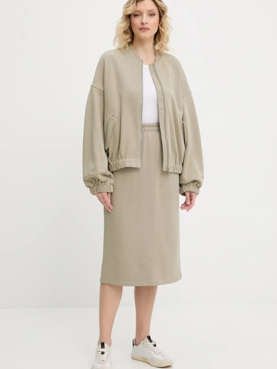 Zdjęcie produktu Answear.LAB komplet - bluza i spódnica zielony