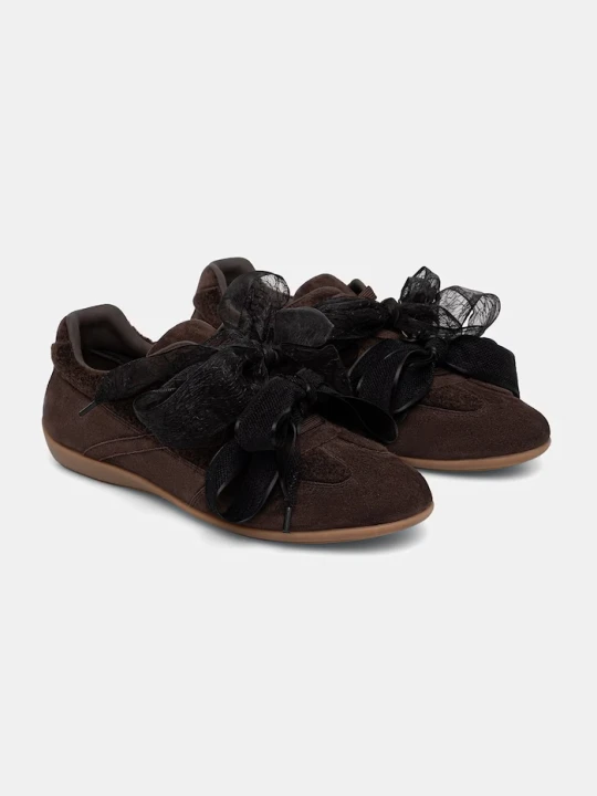 Zdjęcie produktu Answear.LAB sneakersy damskie zamszowe brązowy