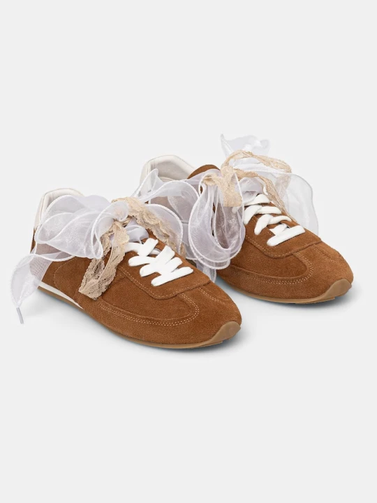 Zdjęcie produktu Answear.LAB sneakersy zamszowe AURA SOFT brązowy