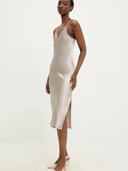 Zdjęcie produktu Answear.LAB sukienka srebrny