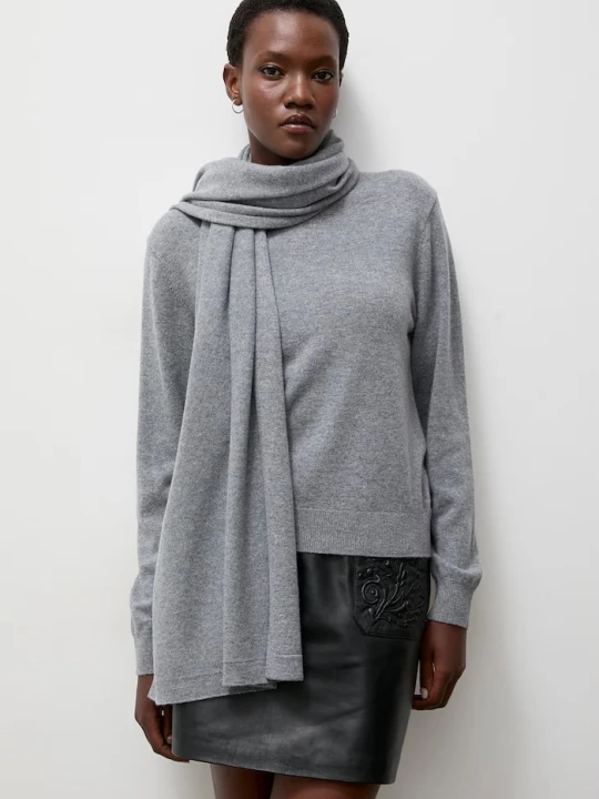 Zdjęcie produktu Answear.LAB sweter damski wełniany szary
