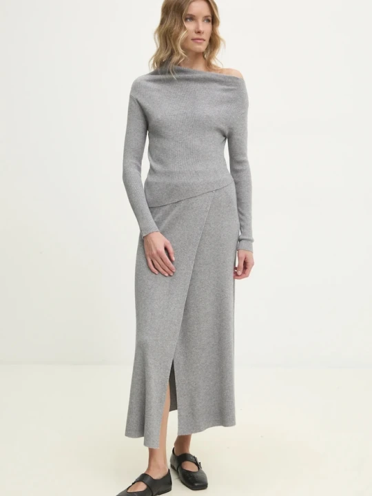 Zdjęcie produktu Answear.LAB sweter i spódnica szary