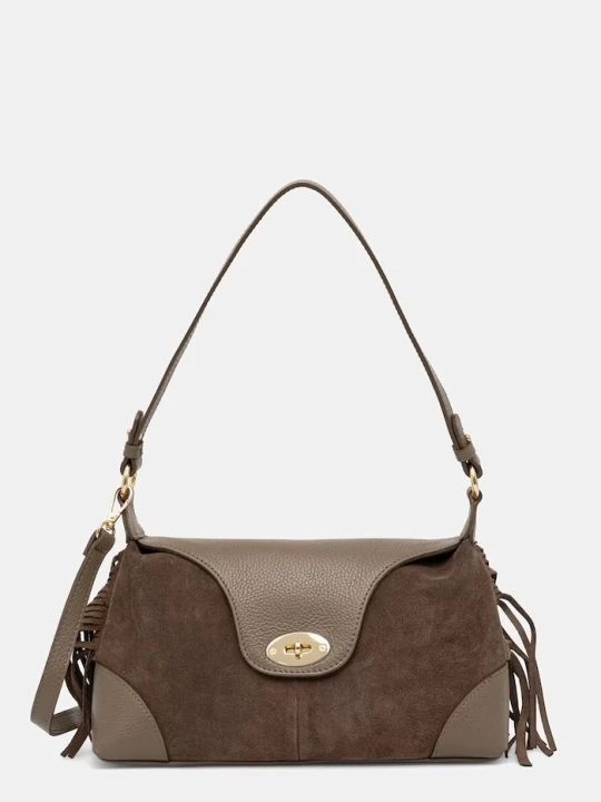 Zdjęcie produktu Answear.LAB torebka crossbody damska skórzana brązowy