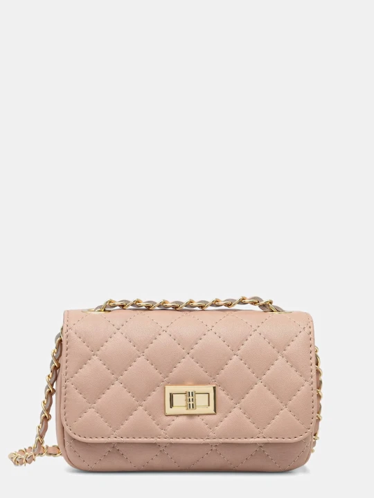 Zdjęcie produktu Answear.LAB torebka crossbody damska skórzana różowy