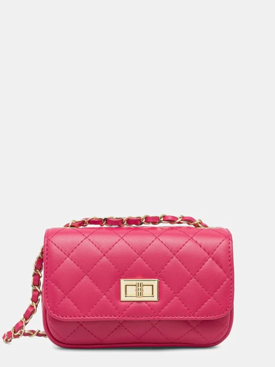 Zdjęcie produktu Answear.LAB torebka crossbody damska skórzana różowy