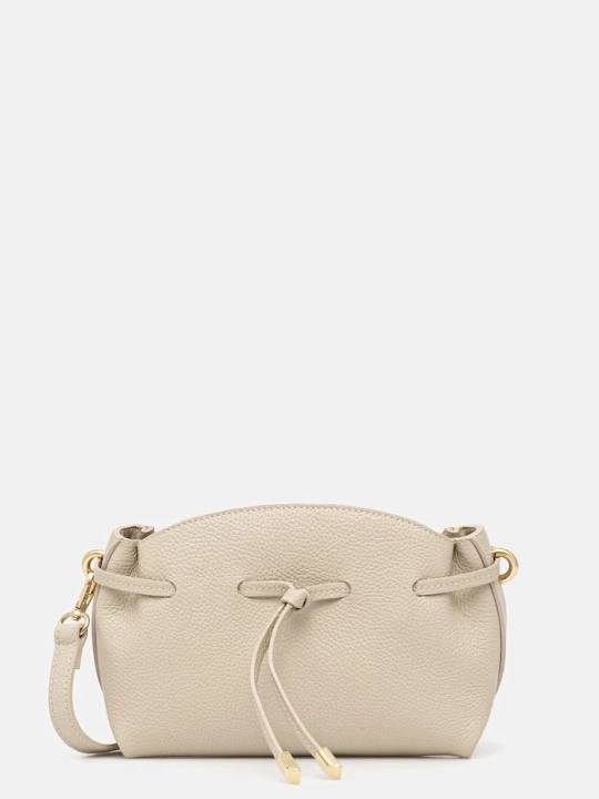 Zdjęcie produktu Answear.LAB torebka crossbody damska skórzana beżowy