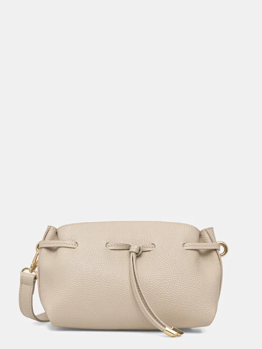 Zdjęcie produktu Answear.LAB torebka crossbody damska skórzana beżowy
