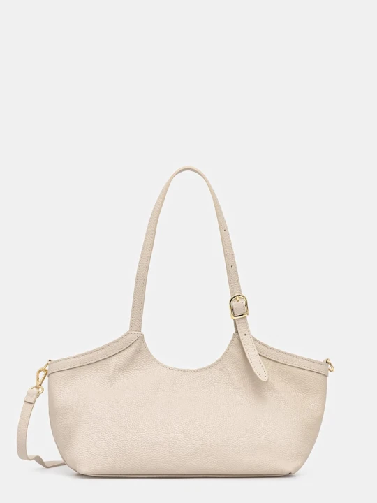 Zdjęcie produktu Answear.LAB torebka crossbody damska skórzana beżowy