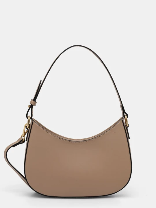 Zdjęcie produktu Answear.LAB torebka crossbody damska skórzana beżowy