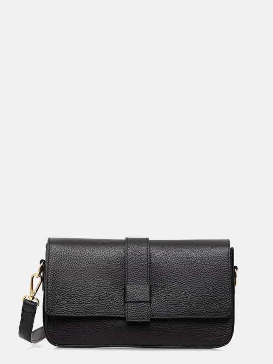 Zdjęcie produktu Answear.LAB torebka crossbody damska skórzana Answear Lab czarny