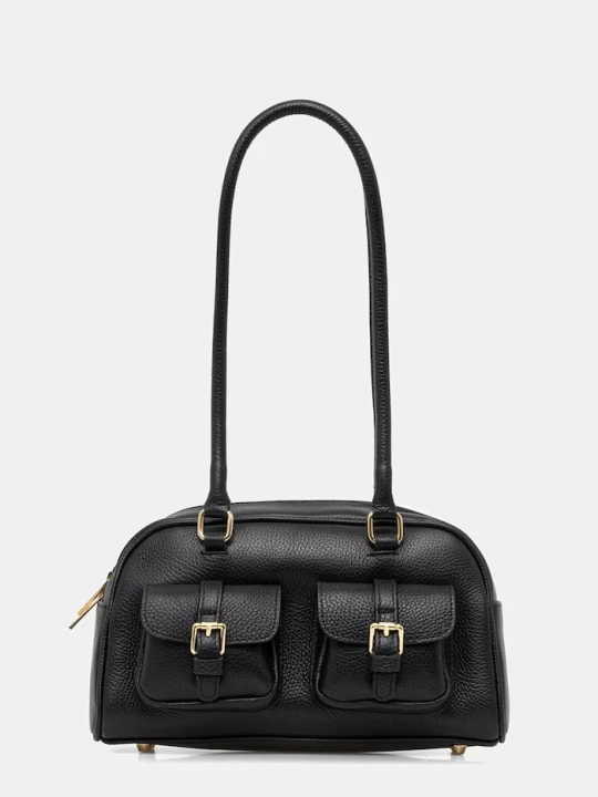 Zdjęcie produktu Answear.LAB torebka crossbody damska skórzana czarny