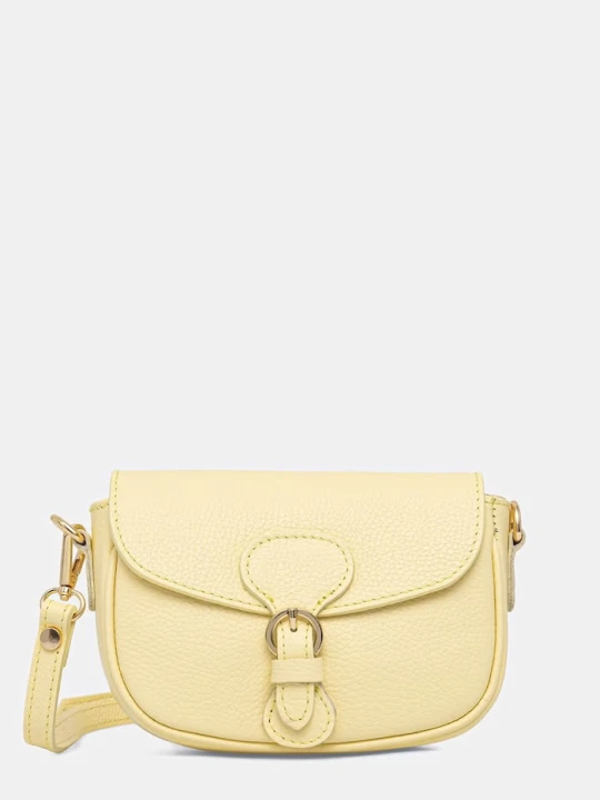 Zdjęcie produktu Answear.LAB torebka crossbody damska skórzana żółty