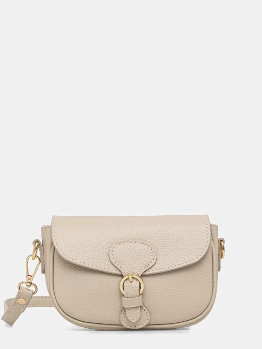 Zdjęcie produktu Answear.LAB torebka crossbody damska skórzana beżowy